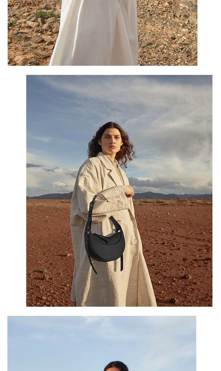 Embrace Elegance: The Luna Leather Hobo Handbag - Image 22