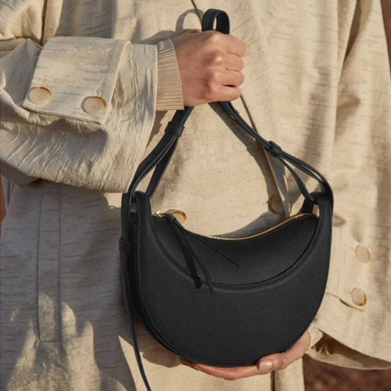 Embrace Elegance: The Luna Leather Hobo Handbag - Image 37