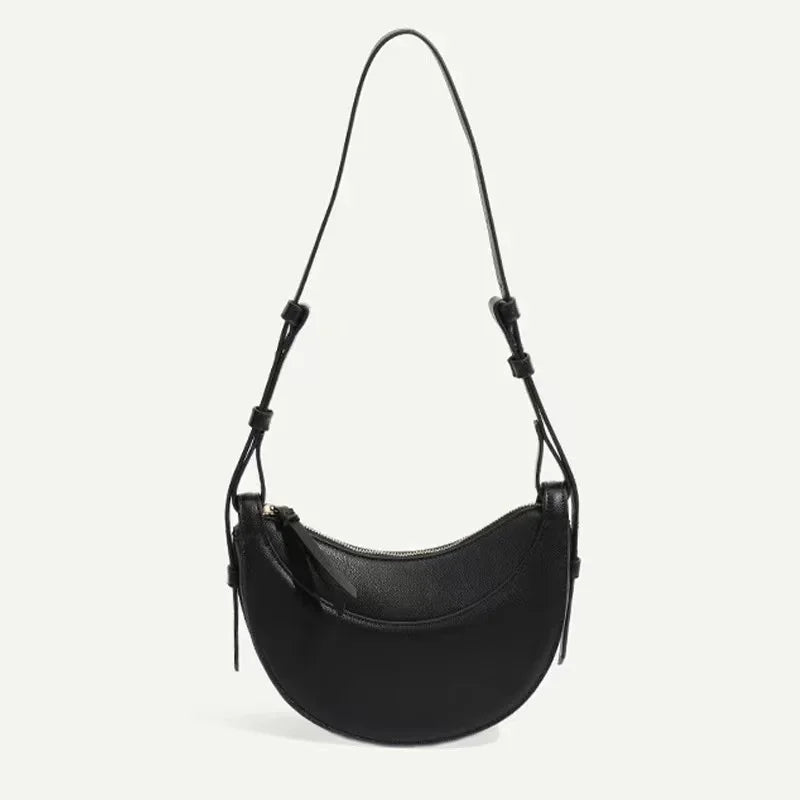 Embrace Elegance: The Luna Leather Hobo Handbag - Image 3