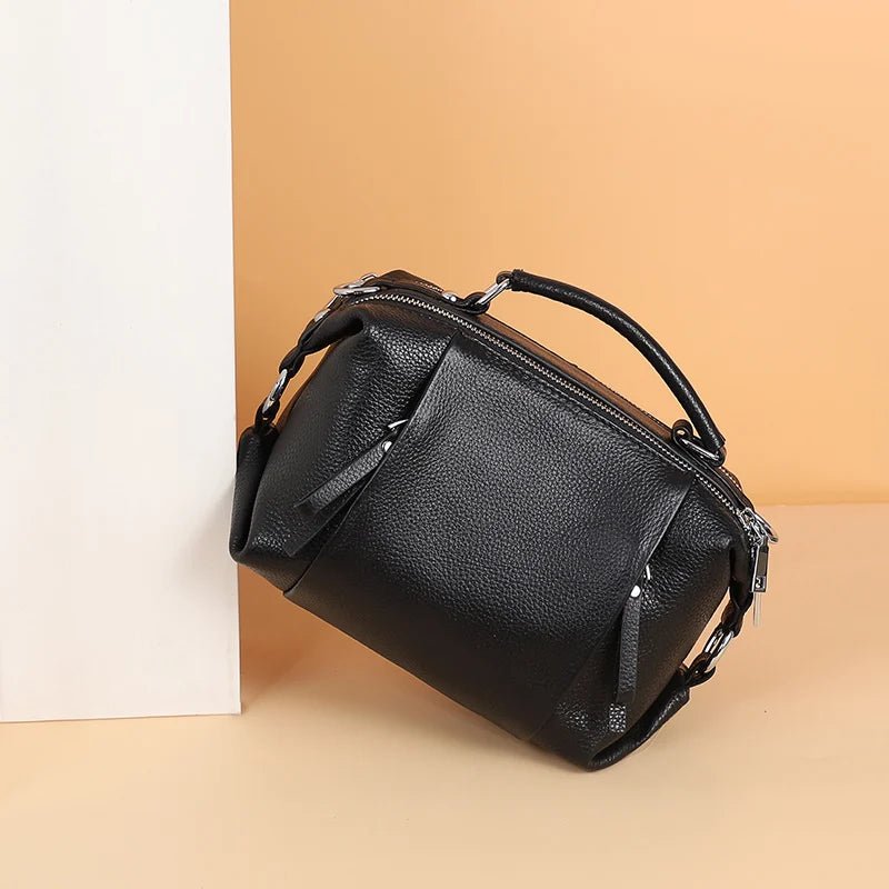 Opulent Elegance: Genuine Leather Women's Tote bag - Image 10