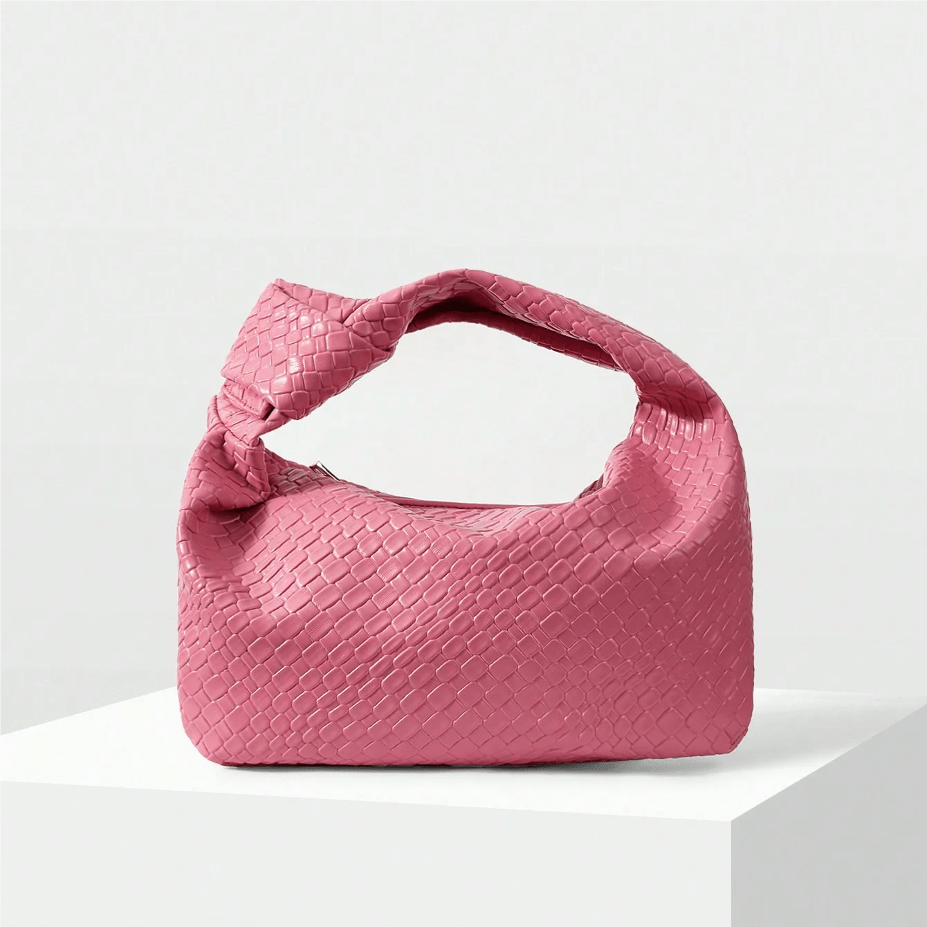 Elysian Elegance Retro Crescent Handbag - Image 3