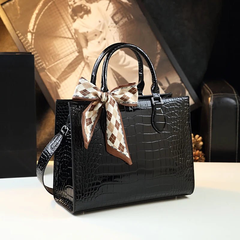 Elegant Genuine Leather Women's Handbag - Image 7