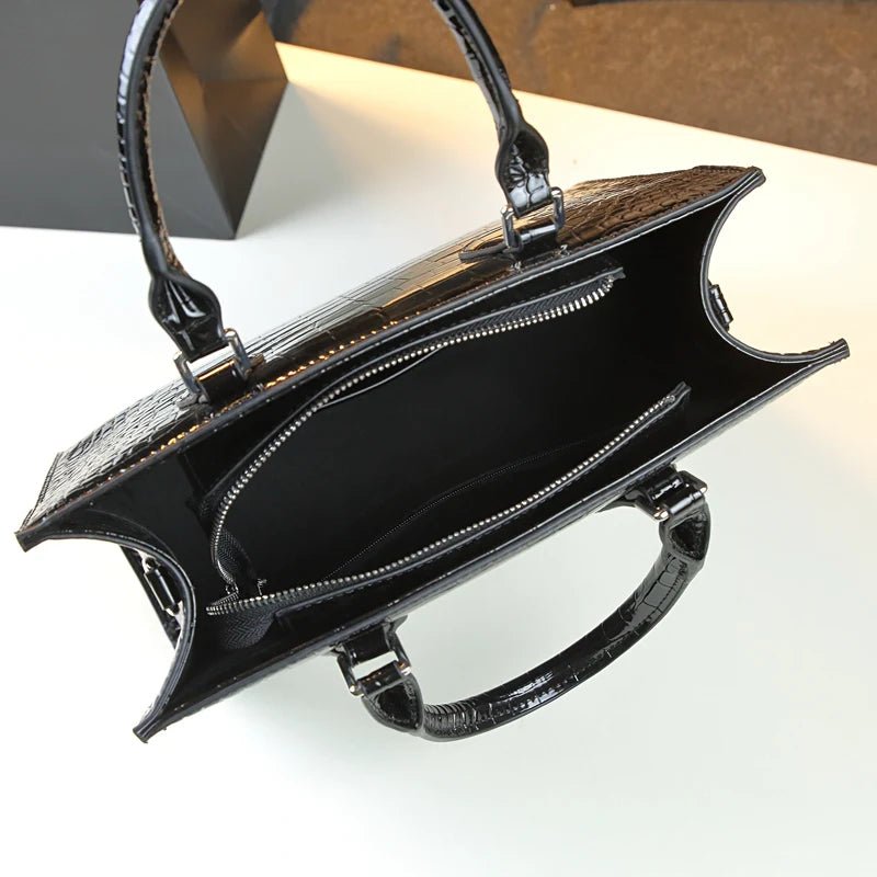 Elegant Genuine Leather Women's Handbag - Image 5