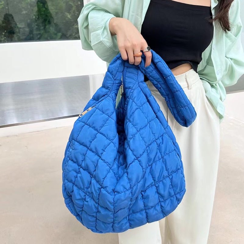 Effortlessly Chic: Casual Padded Big Tote for Women - Image 6