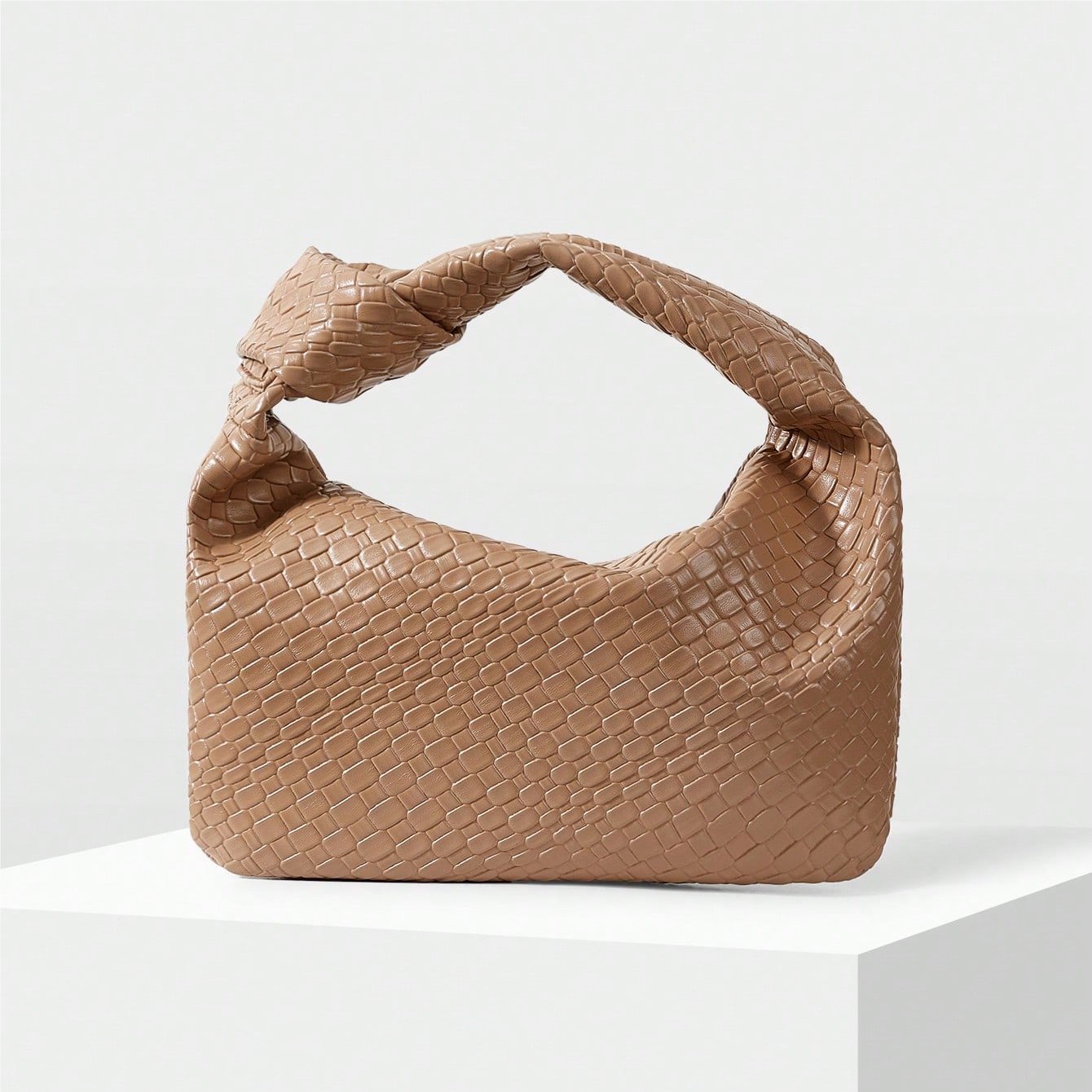Elysian Elegance Retro Crescent Handbag - Image 16