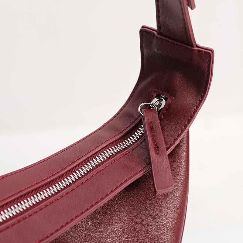 Half Moon Leather Chest Bag - Image 13