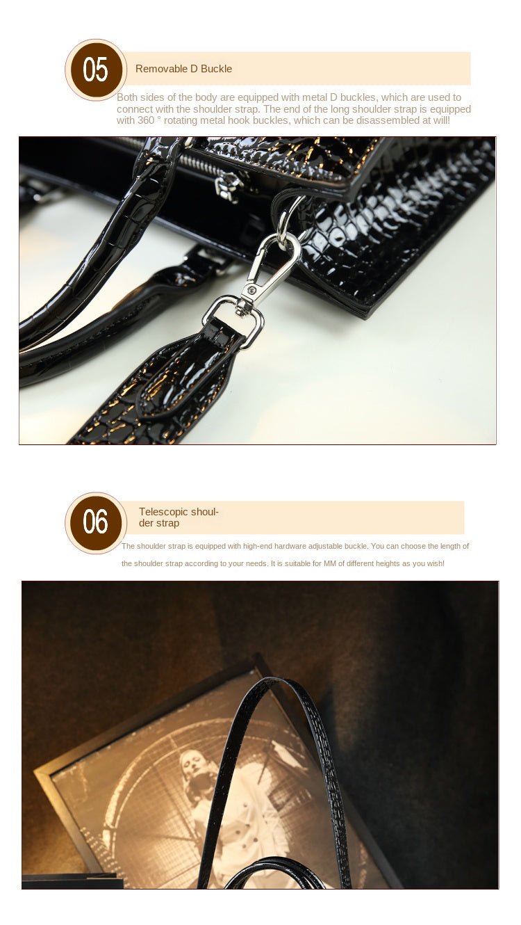 Elegant Genuine Leather Women's Handbag - Image 15