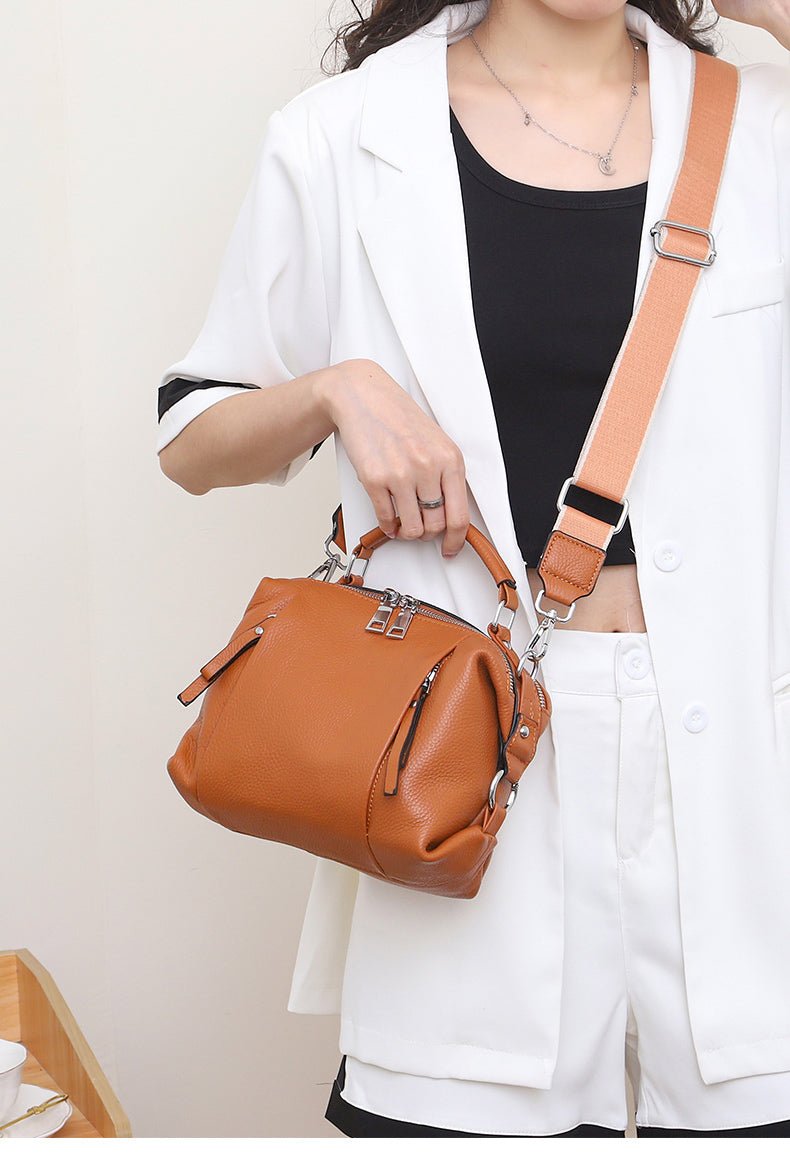 Opulent Elegance: Genuine Leather Women's Tote bag - Image 26