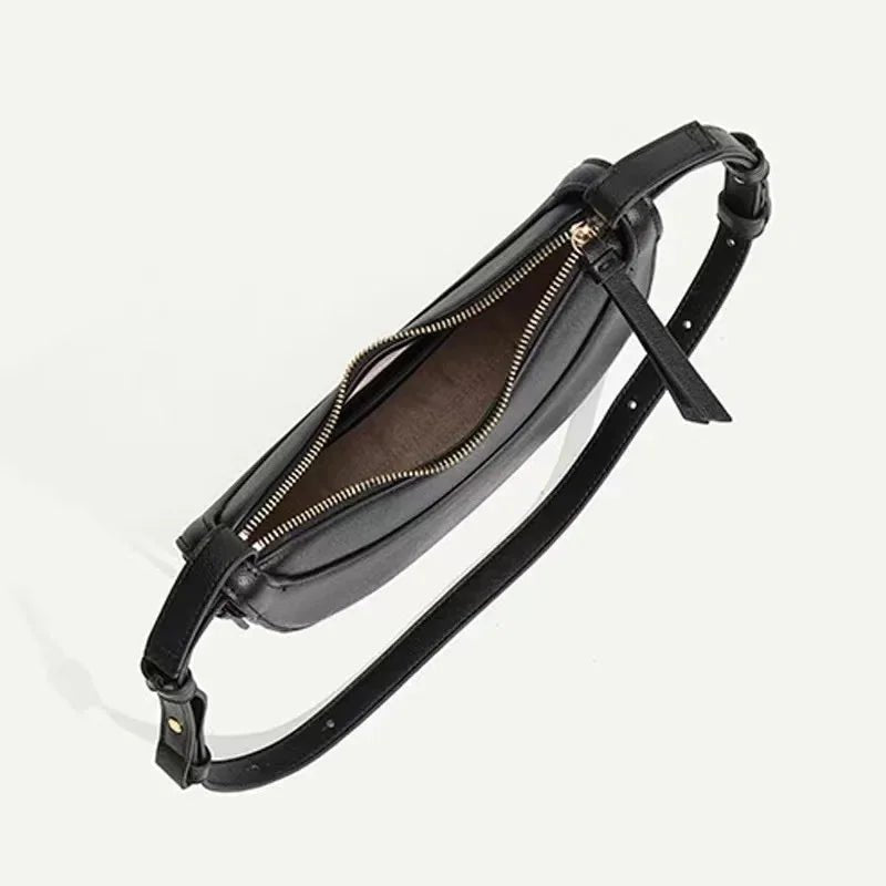 Embrace Elegance: The Luna Leather Hobo Handbag - Image 14