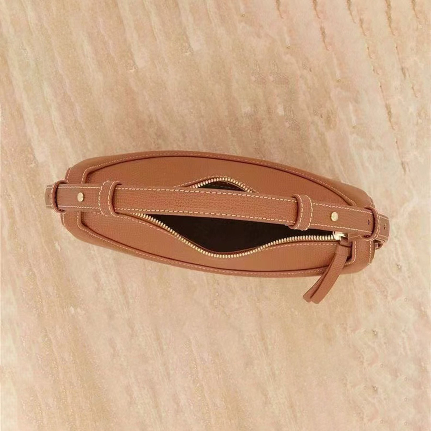 Embrace Elegance: The Luna Leather Hobo Handbag - Image 50