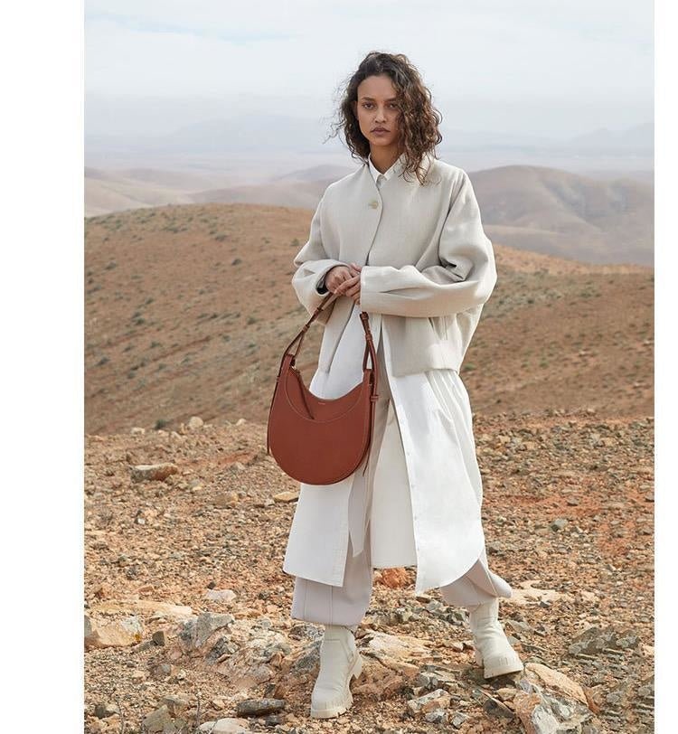 Embrace Elegance: The Luna Leather Hobo Handbag - Image 24