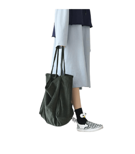 Fashion Corduroy Shoulder Bag - Image 6