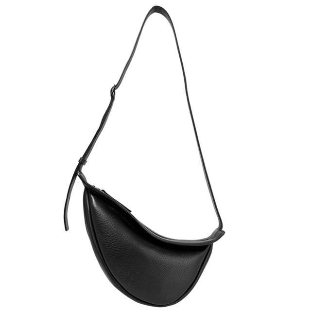 Half Moon Leather Chest Bag - Image 3