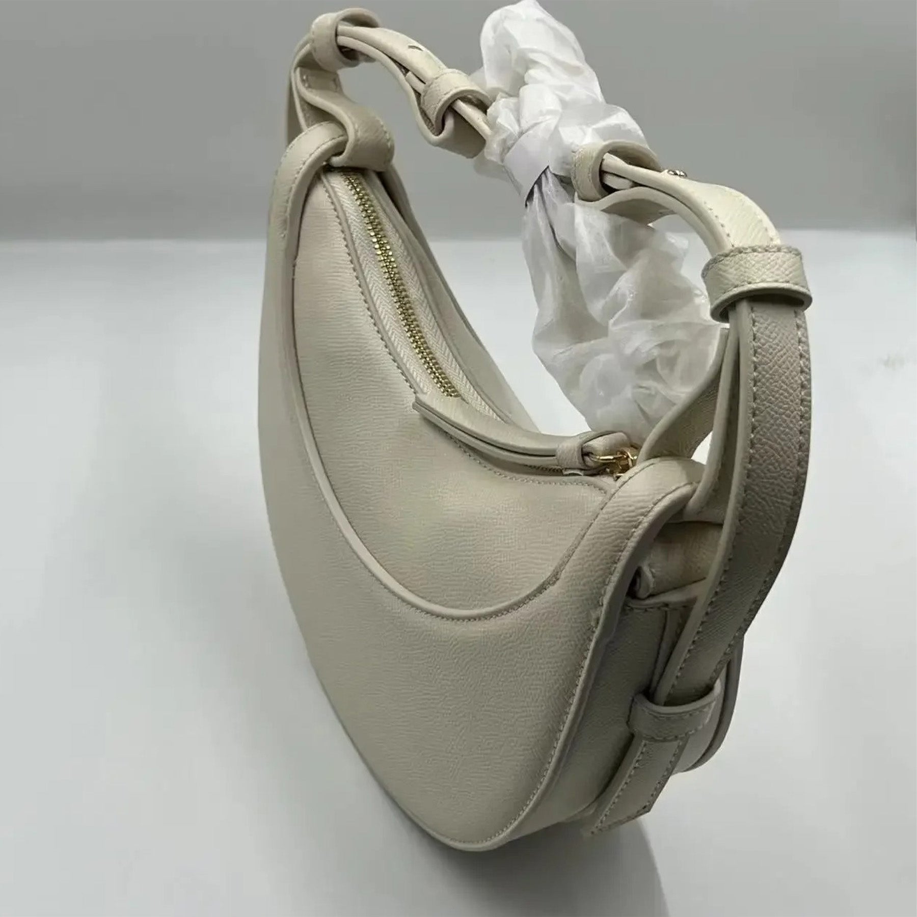 Embrace Elegance: The Luna Leather Hobo Handbag - Image 46