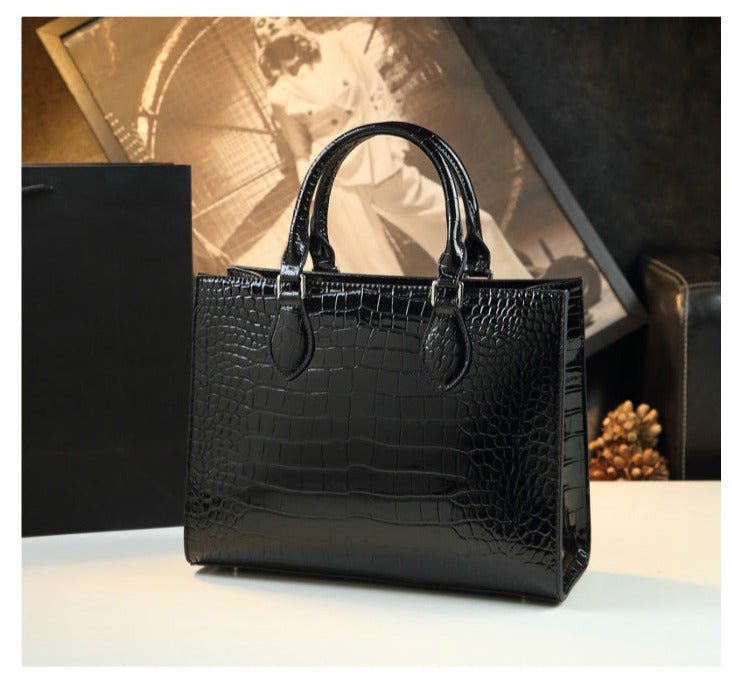 Elegant Genuine Leather Women's Handbag - Image 11